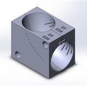 Приспособление (струбцина) для фиксации отвода Ø89 в тисках ленточнопильного станка - фото 5608