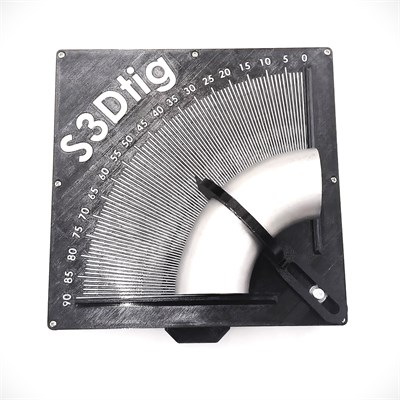 Универсальный транспортир для отводов 2201