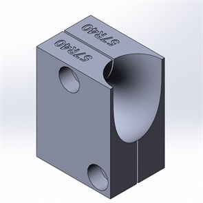 Струбцина Y-pipe Ø57 STRY-57R40